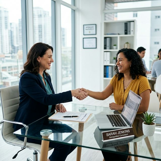 Consultant Handshake