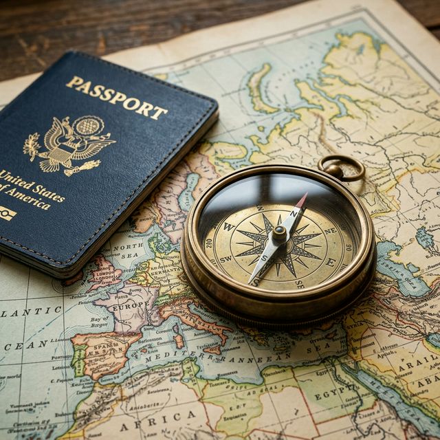 Compass and Map